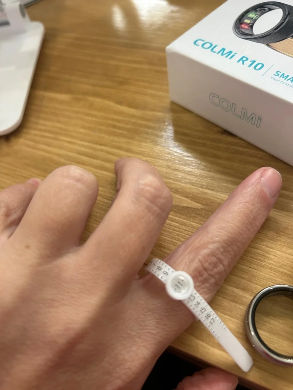 Colmi R10 Smart Ring — Silver